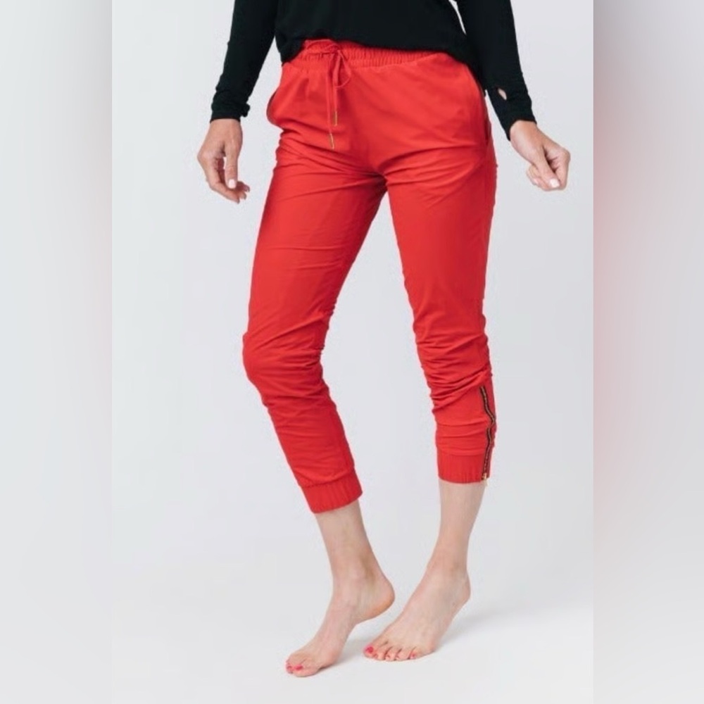 ZYIA Red Track Pants